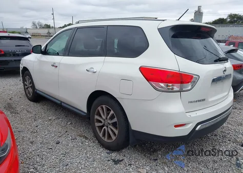 2014 Nissan Pathfinder S z USA, uszkodzony, nr VIN 5N1AR2MN6EC685540